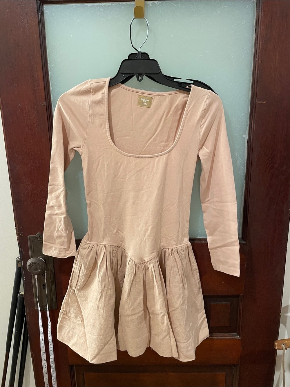 Free People Tan Knit Dress